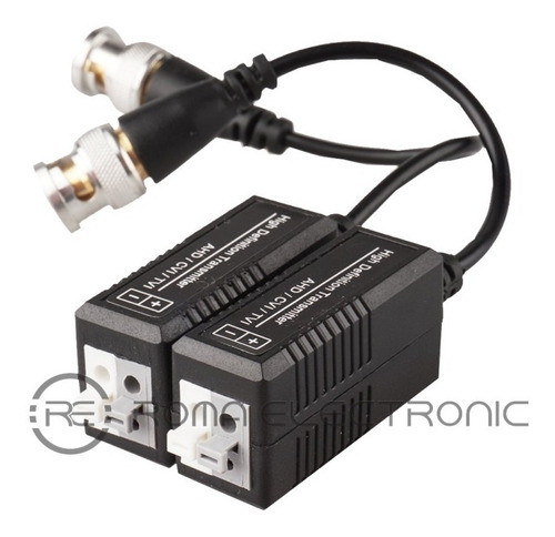 Balun Pasivo Hd Tvi Cvi Ahd Para Cable Utp X Par Cctv 1