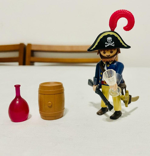 Playmobil - Capitão Pirata - Usado 0