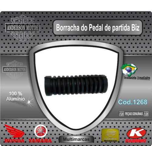 Borracha Do Pedal De Partida Biz 1