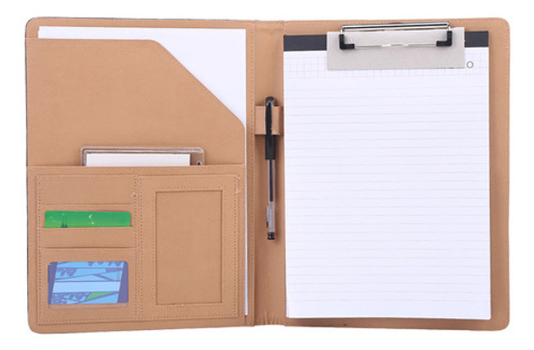 Pasta De Conferência De Documentos De Negócios A4 Pu Multifu 1