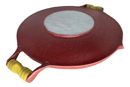 Chapa P/ Carne Grelhar Disco De Arado Alumínio Grosso 36cm 1