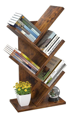 Estante Biblioteca De Pie Arbol Vertical Para Libros 0