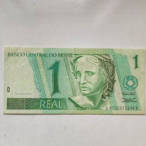 2 Cédulas De 1 Real De 1999 - Series B 8702071945 B; B 87020 0