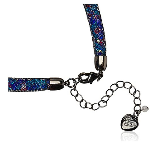 Betsey Johnson Dark Shadows Mesh Bow Necklace 0