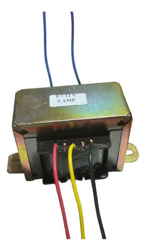 Transformador 0-12v 5 Amperes 0
