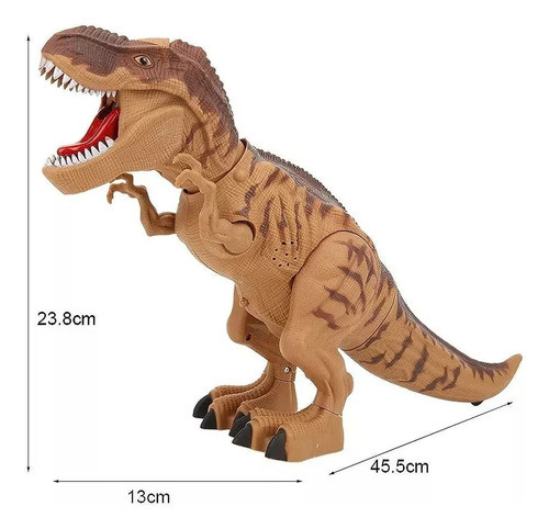 Dinosaurio Tira Humo Camina Luz Y Sonido Pone Huevo 1