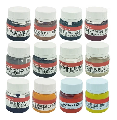 Kit Com Todos Pigmentos 20g De Alta Qualidade - Redelease 0