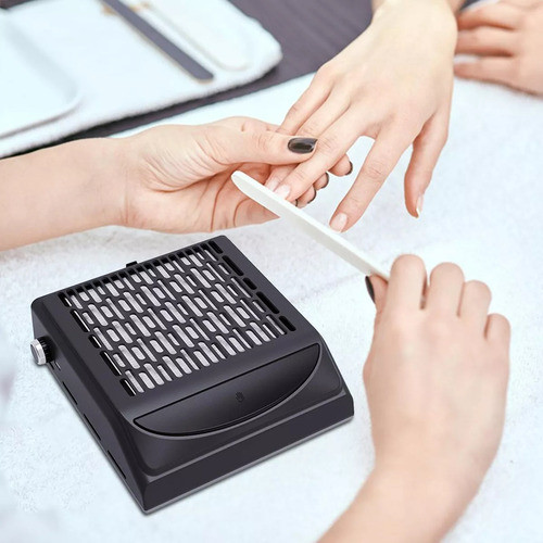 Dispositivo De Extração De Pó De Unhas Com Ventilador Preto# 1