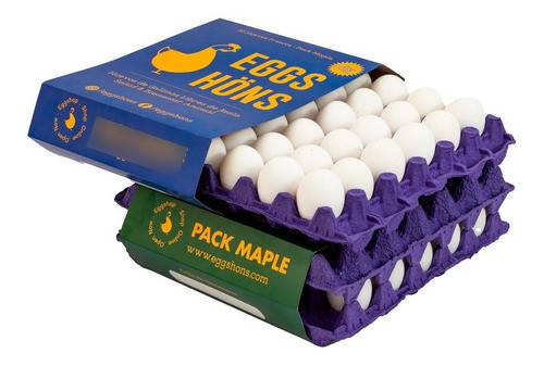 Huevos De Gallina Libre De Jaula Eggs Höns. Blancos. 60 Und. 1