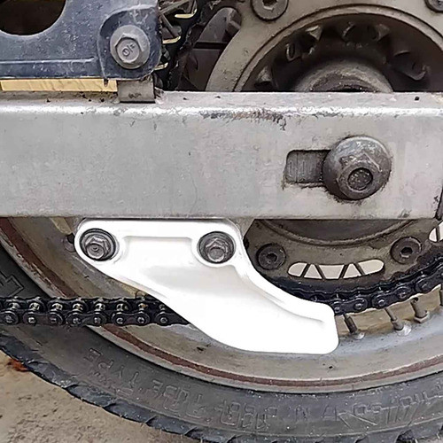 Protetor Corrente Transmissão Moto Bros 160 Branco 1