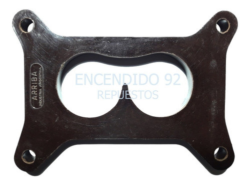 Separador Aislante Baquelita Carburador Holley 2b Ford 0