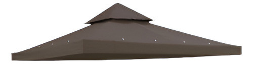 10' 2 - Tier Canopy Top Tapa Reemplazo Jardín Patio Gazebo L 0