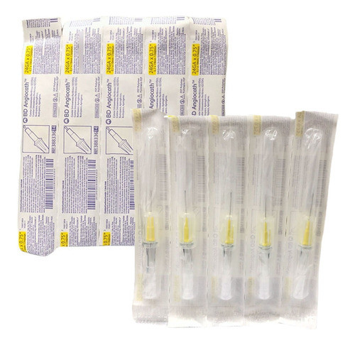 Cateter Intravenoso 24g Nipro (amarelo) 1
