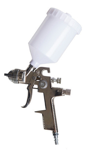 Pistola Soplete De Pintar Hvlp Gravedad Tanque Plástico 0