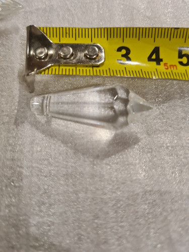 10 Tirador Cairel Pendulo Cristal 3.5 Cm En Belgrano 0