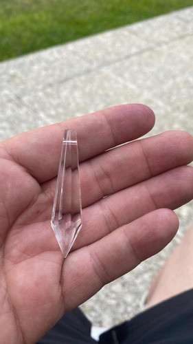 10 Tirador Cairel Pendulo Cristal 3.5 Cm En Belgrano 1