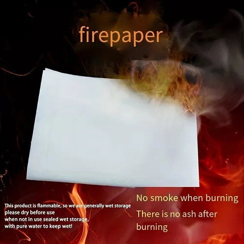 20 Magic Fire Paper Flame Wand Fire Flash Paper 1
