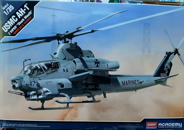 Academy 12127 Usmc Ah-1 Z Viper Maqueta Escala 1/35 0