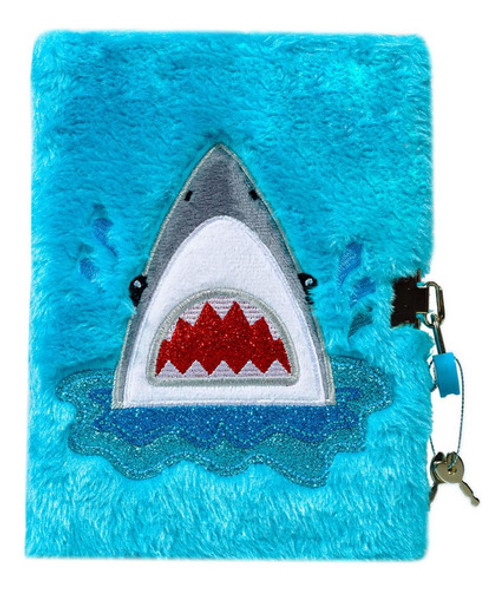 Diario Intimo Con Candado Peluche 64 Hojas - Tiburon 0 Diario Intimo Con Candado Peluche 64 Hojas - Tiburon 0