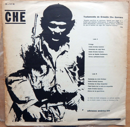 Una Voz Y Un Millón De Silencios Habla El Che Guevara 1