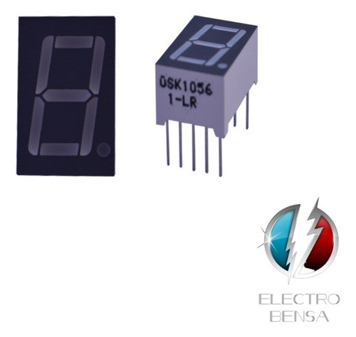 Display 0.56  C.c. Rojo   A. Brillo (osk10561lr) 0