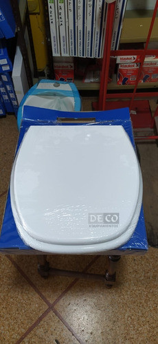 Asiento P/inodoro Mdf Linea Thema Incepa Blanco 0