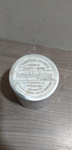 Lata Antigua De Cataplasma La Antiphlogistine Para Colección 1