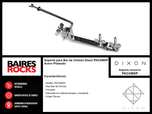 Soporte Percusión Para Chimes Dixon Pachmsp Acero Cuo 1
