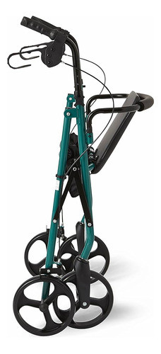 Medline Andador Con Ruedas Plegable De Acero Estándar Con Ru 1