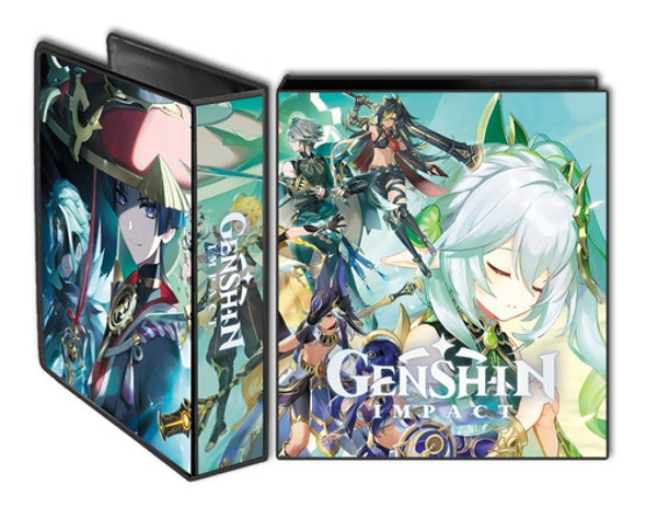 Carpeta Escolar N°3 - Genshin Impact M01 Anime 0