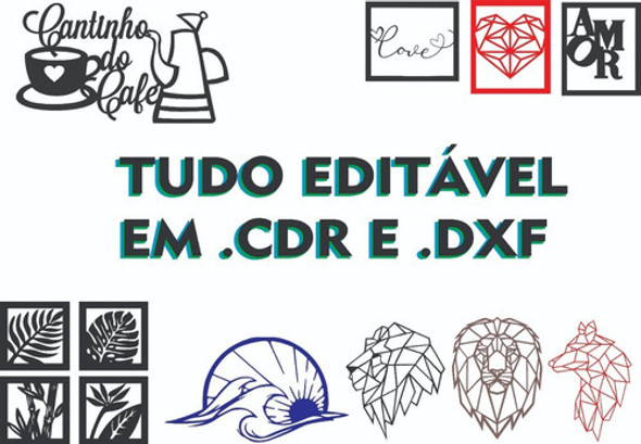 Arquivos Dxf Cdr Paineis Decorativos Laser Router Plasma Cnc 0