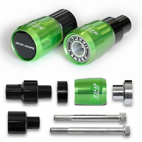 Slider Speed Style Kawasaki Zx10r Zx10 2011 A 2018 Verde 0