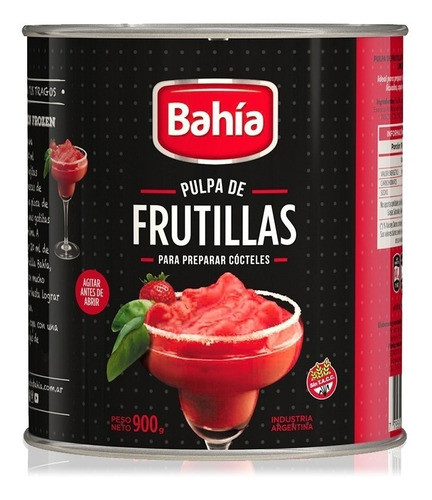 Pulpa De Frutlla Bahia Premium X 900g Caja 6 Unidades! 1