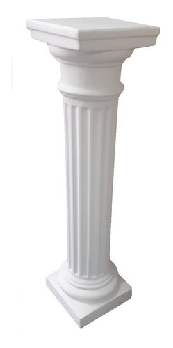 Columna Dorica Yeso 1m 0