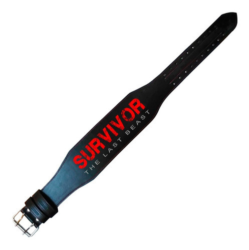 Cinturón Reforzado Cuero Entrenamiento Gym Survivor Genetic 1