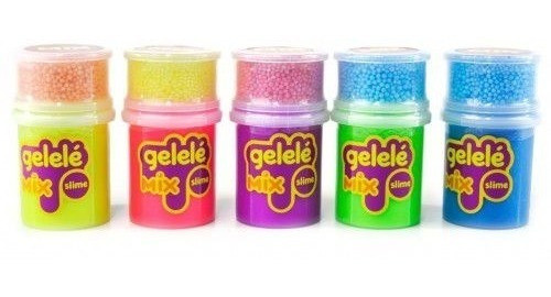 6 Und Gelelé Slime Mix Foam 153g - Doce Brinquedo 1
