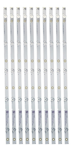 Kit De 10 Tiras De 5 Led Sharp Sh5520kuhd 55.8cm 0