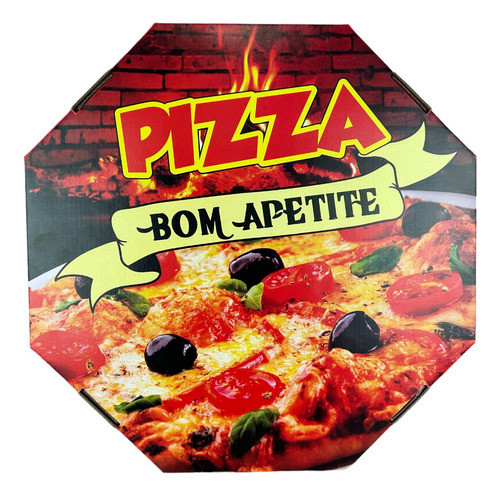 Caixa De Pizza 35 Bom Apetite Reforçada Ifood Delivery 1
