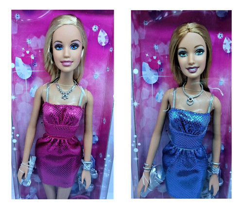 Lote Muñecas Barbies Originales X 2 Con Accesorios 0