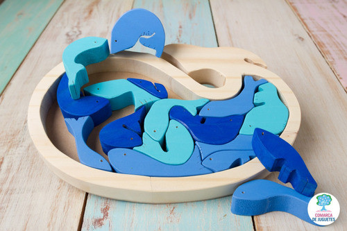 Rompecabeza Encastre Juego Didactico Montessori R803 1