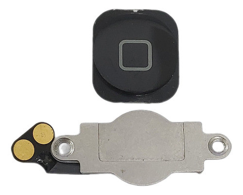 Botão Home Interno E Externo Compsatível Com iPhone 5g Preto 0