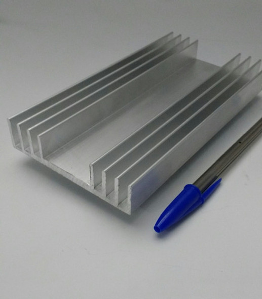 10 Pç Dissipador Calor Aluminio 8,6cm Largura C/ 20cm 1