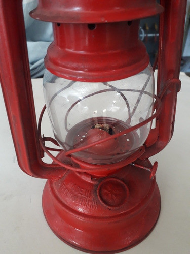Antiguo Farol Made In Czechoslovakia Completo Y Sano 26 Alto 0