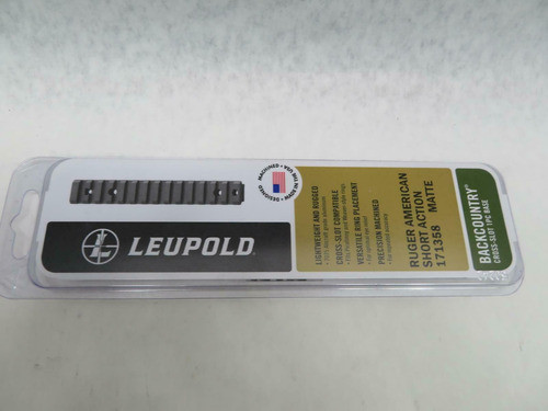 Riel Leupold Backcountry Remington 700la 1