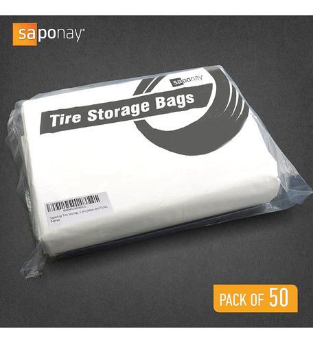 Bolsas De Almacenamiento De Neumáticos Saponay De 50 Piezas, 1