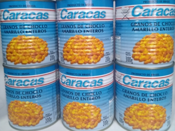 Granos De Choclo Amarillo Enteros Caracas X 24 Unidades 0
