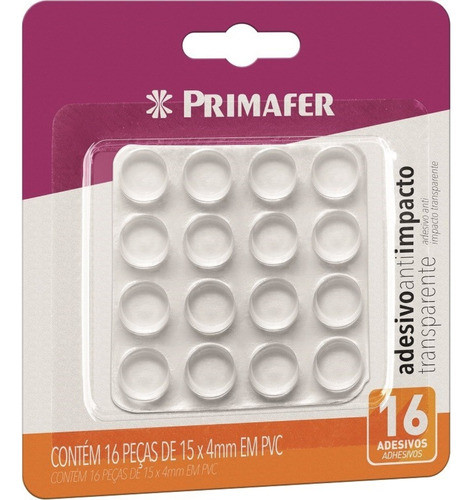 Protetor Adesivo Primafer Anti-impacto Medio 16pecas Pr2142 0