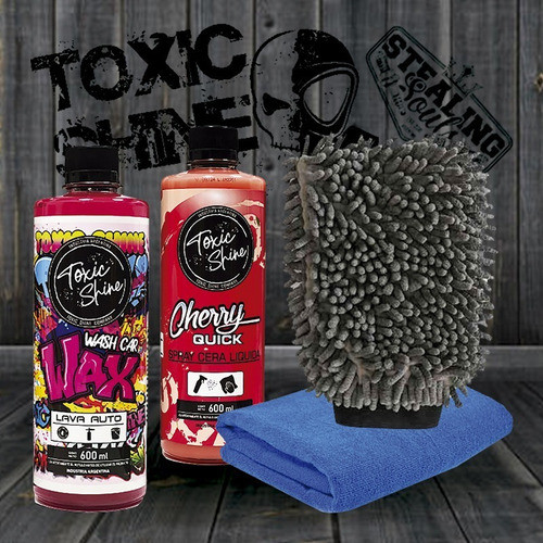 Toxic Shine | Kit Combo Lavado | Básico #49 | Shampoo + Cera 1