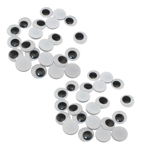 Olho Movel Plastico Boneca/bichinho/biscuit 6mm 1000pcs 0