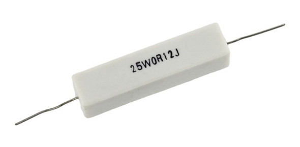 Resistencia Ceramica 25w X 10u ~ Sup Oferta Htec Electronica 0